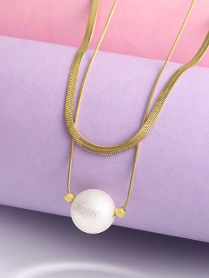 Dressberry Moissanite Stainless Steel Chain