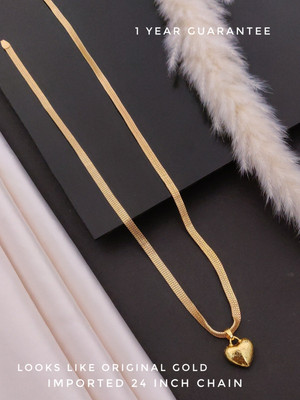 sat kaival fashion chain pendal Gold-plated Plated Brass Chain