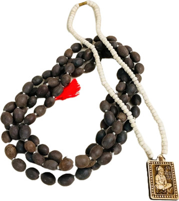anilStore Pack of 2 Kamalgatta mala Beads Wood Chain Set