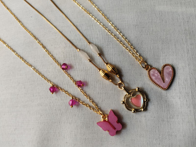 RDH Jewellery Gold-plated Plated Stainless Steel Chain Set