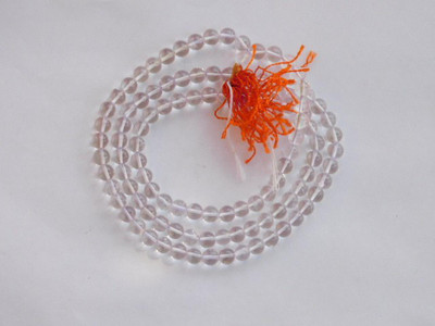 Somapa Original Sphatik Mala Lab Certified (Religious Mala), Jap Mala (108 Beads, 8mm) Crystal Chain