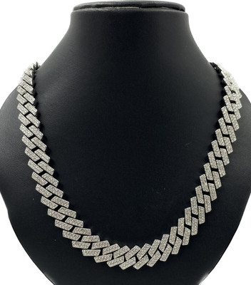 SAFISHA Silver Plated Alloy Chain