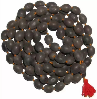 SHRI ASTHA VINAYAK 108+1 Kamal Gatta Mala/ Lotus Seeds Rosary String For Lakshmi Pooja Beads Alloy Chain