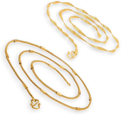 Charms Gold-plated Plated Alloy Chain Set
