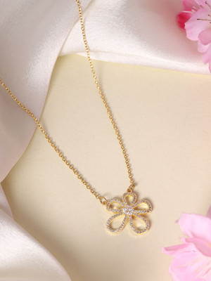 Dressberry Moissanite Stainless Steel Necklace