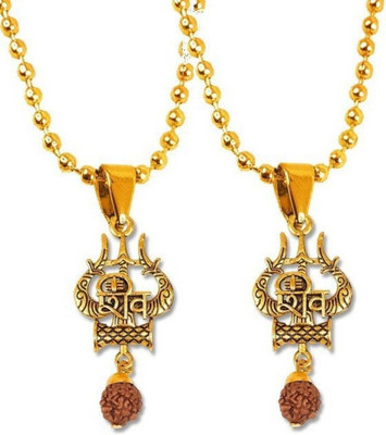 Green Spiritual Gold-plated Plated Brass Chain