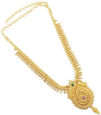 PRS GOLD COVERING Stone necklace Gold-plated Plated Copper Necklace