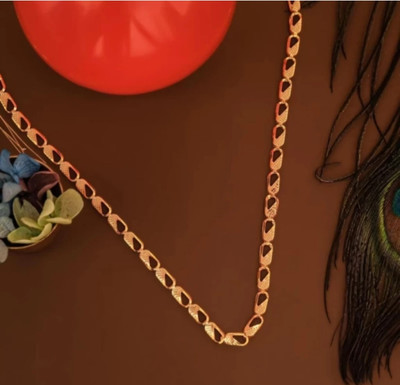 JMAATRCHAAYA STYLISH CHAINS Gold-plated Plated Alloy Chain