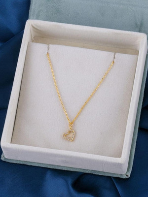 Dressberry Gold-plated Plated Brass Necklace Set