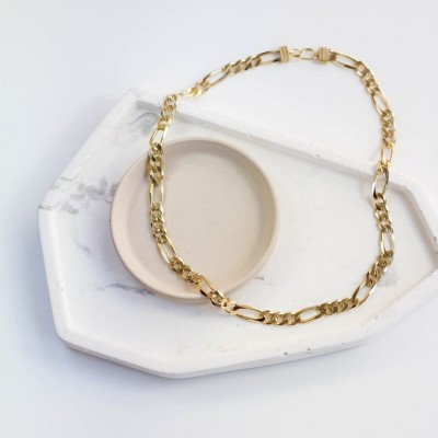 zoomi fashion figaro chain 39 Gold-plated Plated Brass Chain