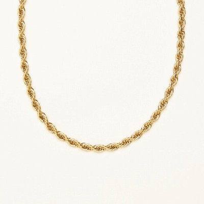 zoomi fashion gold brass metal necklace chain129 Gold-plated Plated Brass Chain