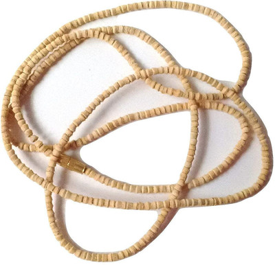 Shivalays Tulsi Kanthi Mala (2 Pcs) Beads Wood Chain