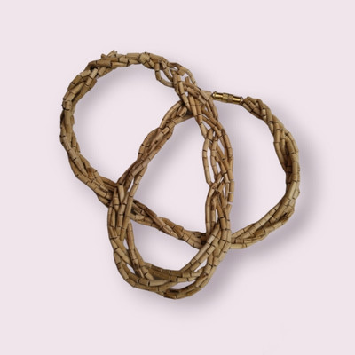 Spritual Tulsi Mala original tulsi Mala from vrindavan Wood Chain