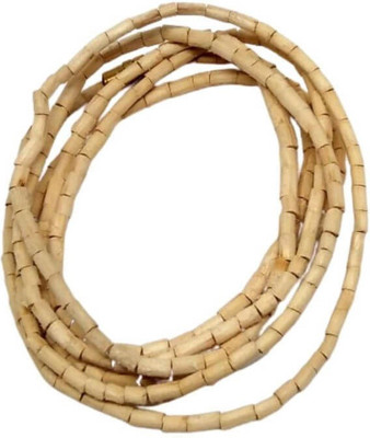 Malas Collection Natural 2 Round Tulsi Mala Original/Tulsi Kanthi Mala for Women & Men Wood Chain
