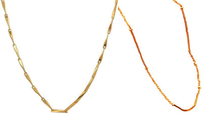 Nawab Collection Fashionable Stylish And Trendy Classic Design Chain for Women Gold-plated Plated Brass Chain