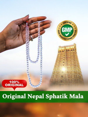 Sphatik Stone Chain