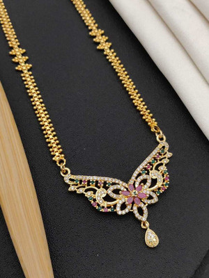 Princy Enterprise Gold-plated Plated Brass Necklace