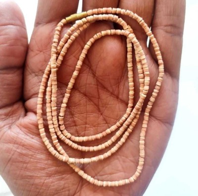 AKNaturals Natural Tulasi Mala/Tulsi mala Original Wood Necklace