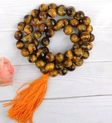 Turanya Laxmi tiger mala 6 mm 108 beads mala for healing jap mala Stone Chain
