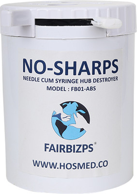 FAIRBIZPS Manual Needle Hub Cutter Needle Destroyer and Syringe Cutter Needle Burner