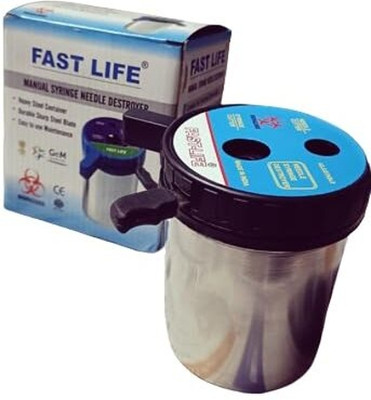 FAST LIFE Syringe Needle Cutter and Destroyer Manual Syringe Needle Destroyer Needle Burner