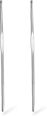 ADW CRAFT'S Stainless Steel Crochet Hook Hand Sewing Needle(Crochet Needle 9,10 Pack of 2)