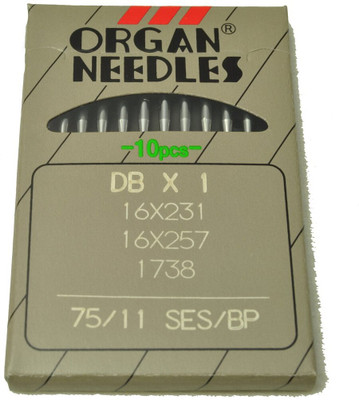 SSS Machine Sewing Needle(Ball Point Needle DBX1 11 NO. Pack of 10)