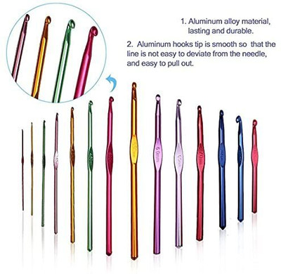 Crafts Haveli Hand Sewing Needle(Crochet Needle 6 Pack of 6)