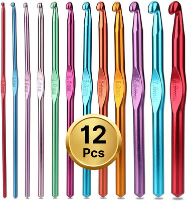 Ser Pheliz Hand Sewing Needle(Crochet Needle Regular Pack of 12)