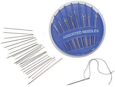 Manvikram Hand Sewing Needle(Regular Point Needle ALL Pack of 25)