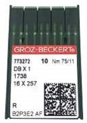 SSS GROZ BECKERT Industrial Sewing Machine Needles Single Needles DBX1 11 NO. Machine Sewing Needle(Ball Point Needle DBX1 11 NO. Pack of 10)