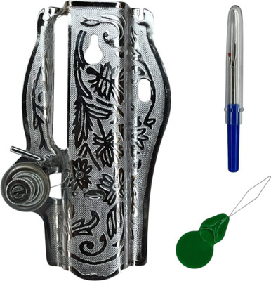 Cylone And Sons Vintage Floral Pattern Sewing Machine Needle Threader, Threading Tool, Blue Pen Hand Sewing Needle(Universal Needle Free Pack of 1)