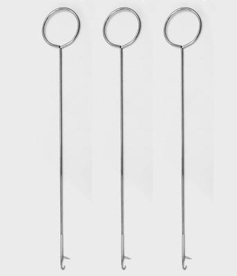 Vikurajas Loop Turner Hand Sewing Needle(Knitting Needle Needle, Embroidery Needle 10.5 inch Pack of 3)