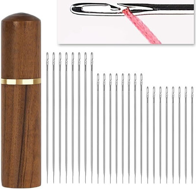 StyleShark Hand Sewing Needle(Regular Point Needle Sewing Needles Assorted Hand Stitching Needles for DIY Embroidery Pack of 30)