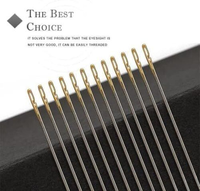 Dejmin Hand Sewing Needle(Regular Point Needle Medium Pack of 30)
