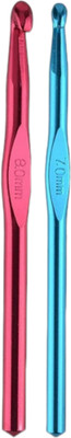 ADW CRAFT'S Crochet Needle set,crochet needle single size Hand Sewing Needle(Crochet Needle 7 Pack of 2)