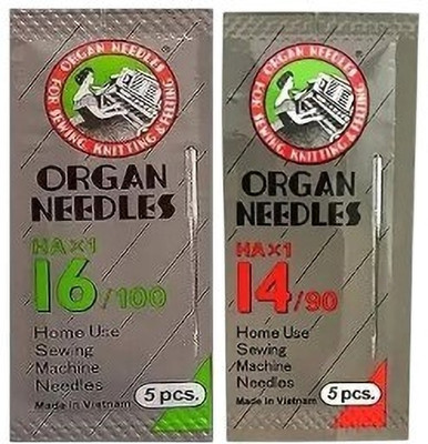 Maureen Naturals HA-14 and HA-16 Machine Sewing Needle(Universal Needle HA-14, HA-16 Pack of 10)