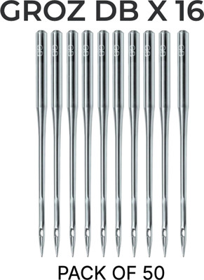 EASYSEW DBX1 GROZ BECKERT SEWING NEEDLE (NM 100/16) Machine Sewing Needle(Ball Point Needle STANDARD Pack of 50)