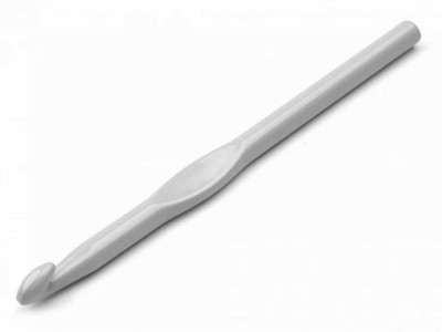 Jyoti Crochet Hooks - Aluminium (1 Piece of Grey Color 5 Inch / 12cm of Size 8 in a Card) Hand Sewing Needle(Crochet Needle 8 Number Pack of 10)