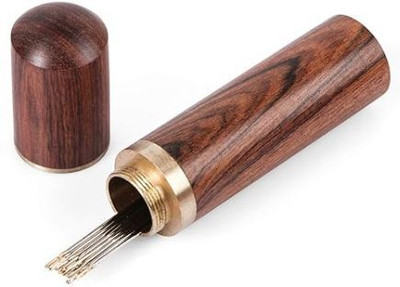 HINSHITSHU Hand Sewing Needle(Regular Point Needle Quilting Needle Self-Threading Quilting Needle with Wooden Needle Case Pack of 30)