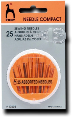 Pony Hand Sewing Needle(Sharps Needle DIFFERENT SIZES FOR UNIVERSAL USE Pack of 50)