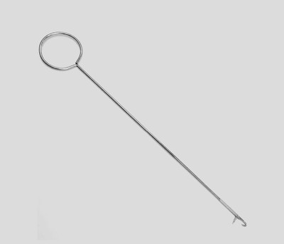 Vikurajas Loop Turner Hand sewing Hook Hand Sewing Needle(Knitting Needle Needle 10.5 Inch Pack of 1)