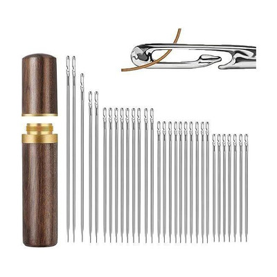 VARIYAENTERPRISE28 30 Pcs Needles Set Hand Sewing Needle(Regular Point Needle medium, large Pack of 30)
