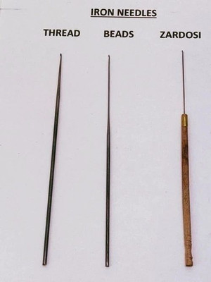 tanisha fashions Designer Aari Embroidery Needles for Beading and Embroidery Work Purpose Hand Sewing Needle(Knitting Needle Needle 14 Pack of 3)