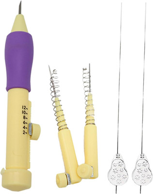 Gemsy Punch Needle for hand Embroidery Hand Sewing Needle(Embroidery Needle Regular Pack of 3)
