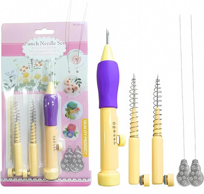 Nirvify Hand Sewing Needle(Embroidery Needle Punch needle embroidery kit, Adjustable punch needle kit pens Pack of 1)
