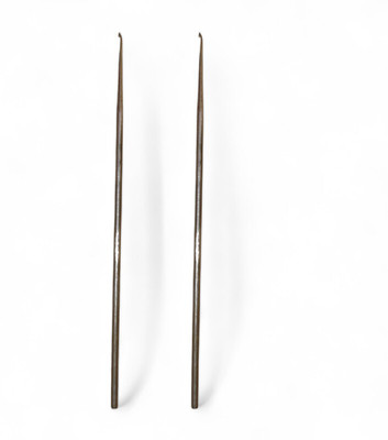 ADW CRAFT'S 2 Thread Needle for Aari Work Needle Hand Sewing Needle(Embroidery Needle 0.1 Pack of 2)