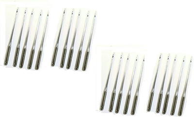 ZENITH Steel Needles Combo of Ha Set of 40 Needles for All Domestic Sewing Machines Machine Sewing Needle(Universal Needle Medium Pack of 20)