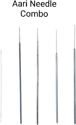 Arafat Aari / Zari needle Hand Sewing Needle(Knitting Needle Needle 0.1 Pack of 5)