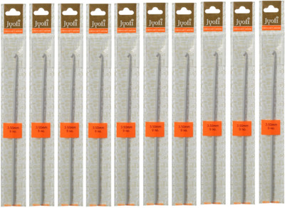 Jyoti Hand Sewing Needle(Crochet Needle 9 to 12 Pack of 10)